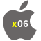 Aplicativo x06 para iOS